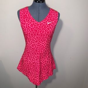 Pink leopard Nike dress